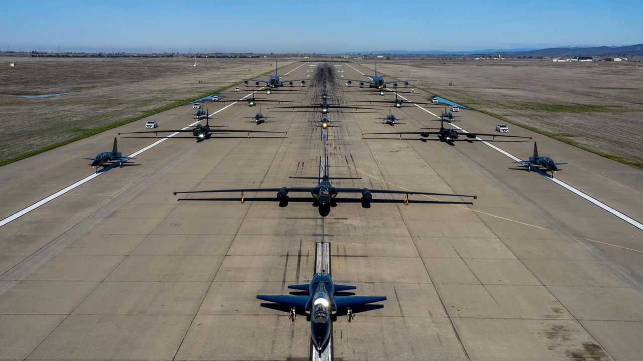 Elephant Walk 2024 showcases Air Force's iconic U-2 spy planes amid plans for retirement