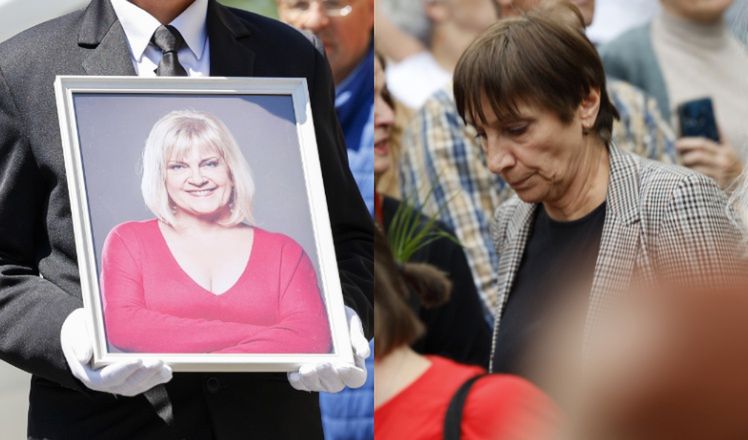 Pogrzeb Marzeny Kipiel-Sztuki