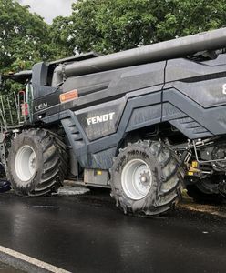 Auto zderzyło się z kombajnem. Nie żyje 20-latek