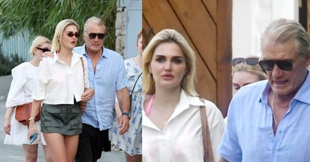 65-letni Dolph Lundgren spaceruje po Mykonos z młodszą o 39 lat narzeczoną (ZDJĘCIA)