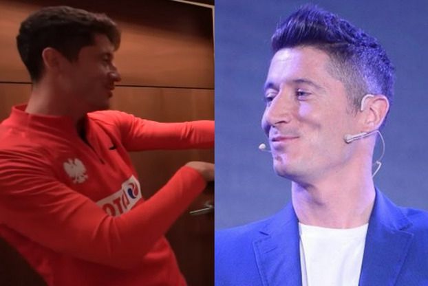 Rozluźniony Robert Lewandowski ŚPIEWA hity Ich Troje i Dżemu! Ma talent? (WIDEO)