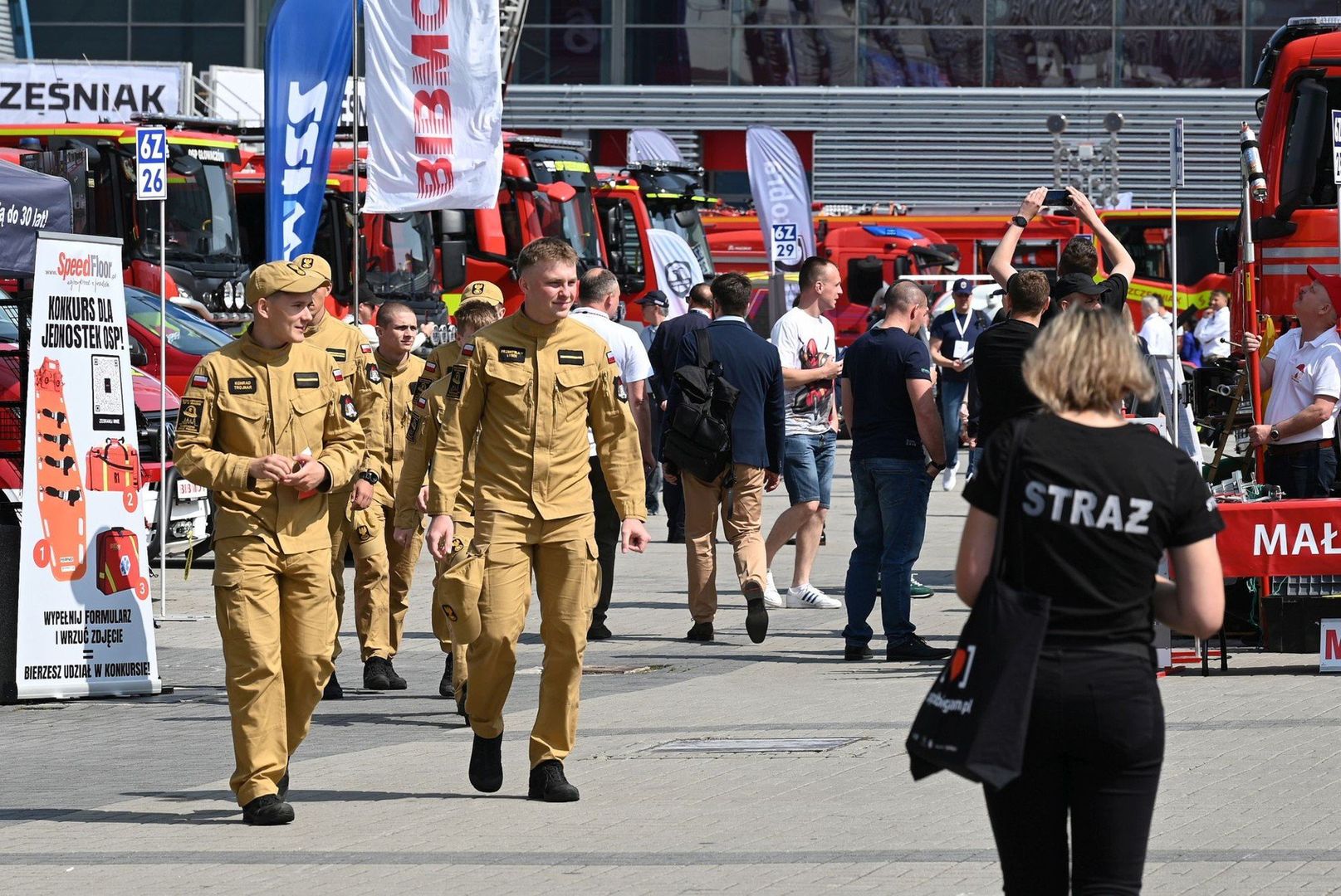 Rozpoczęły się targi Ifre-Expo. Jest mnóstwo ciekawostek z branży pożarnictwa i ratownictwa.