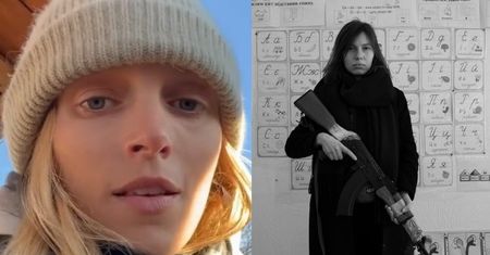 Anja Rubik pojechała do Lwowa pomagać Ukraińcom. "Całe miasto przygotowuje się na najazd" (ZDJĘCIA)