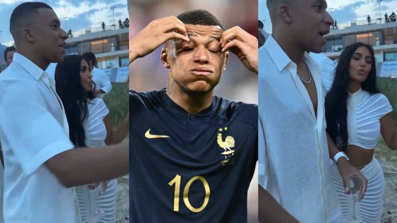 Kylian Mbappe przyłapany na imprezie z Kim Kardashian