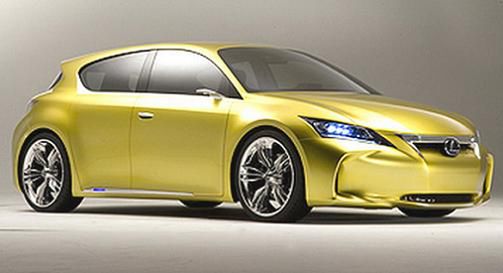 Lexus LF-Ch odsłania wszystko