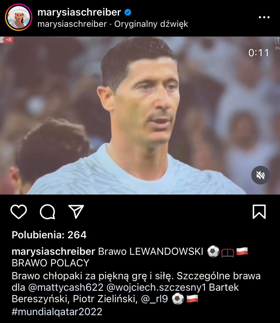 Gwiazdy dziękują Robertowi Lewandowskiemu i całej drużynie