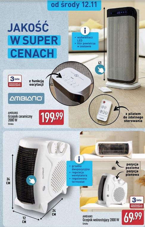 Promocja w Aldi od 12 listopada