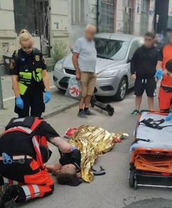 Wypadek na hulajnodze. 17-latka nie zauważyła dziury w drodze