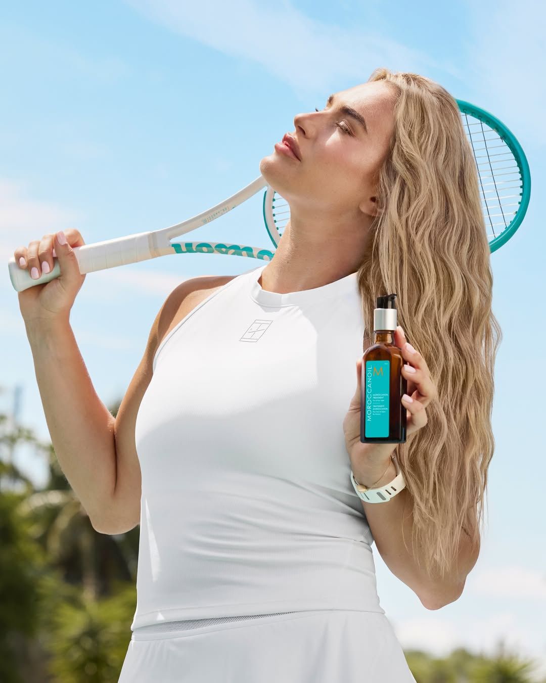 Aryna Sabalenka reklamuje izraelską markę