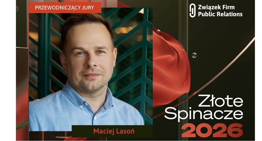 Maciej Lasoń na czele jury konkursu Złote Spinacze 2026