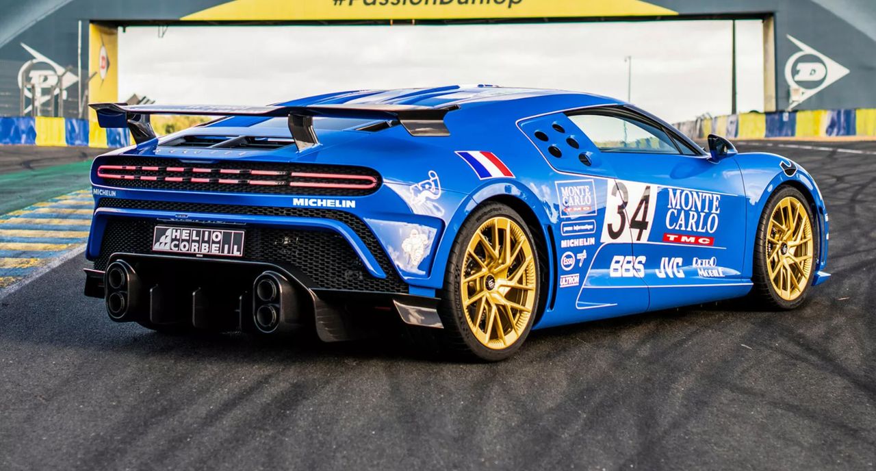 Bugatti Centodieci w hołdzie EB 110 S z Le Mans. Nie ma drugiego takiego