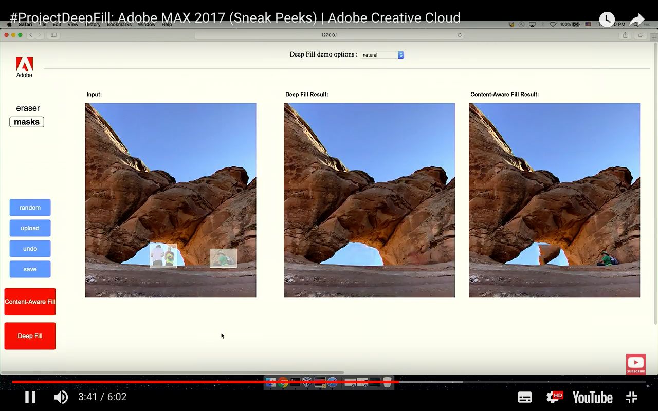 Adobe Cloak to Content-Aware Fill dla wideo. Jeszcze dalej idzie Adobe Project "Deep Fill"