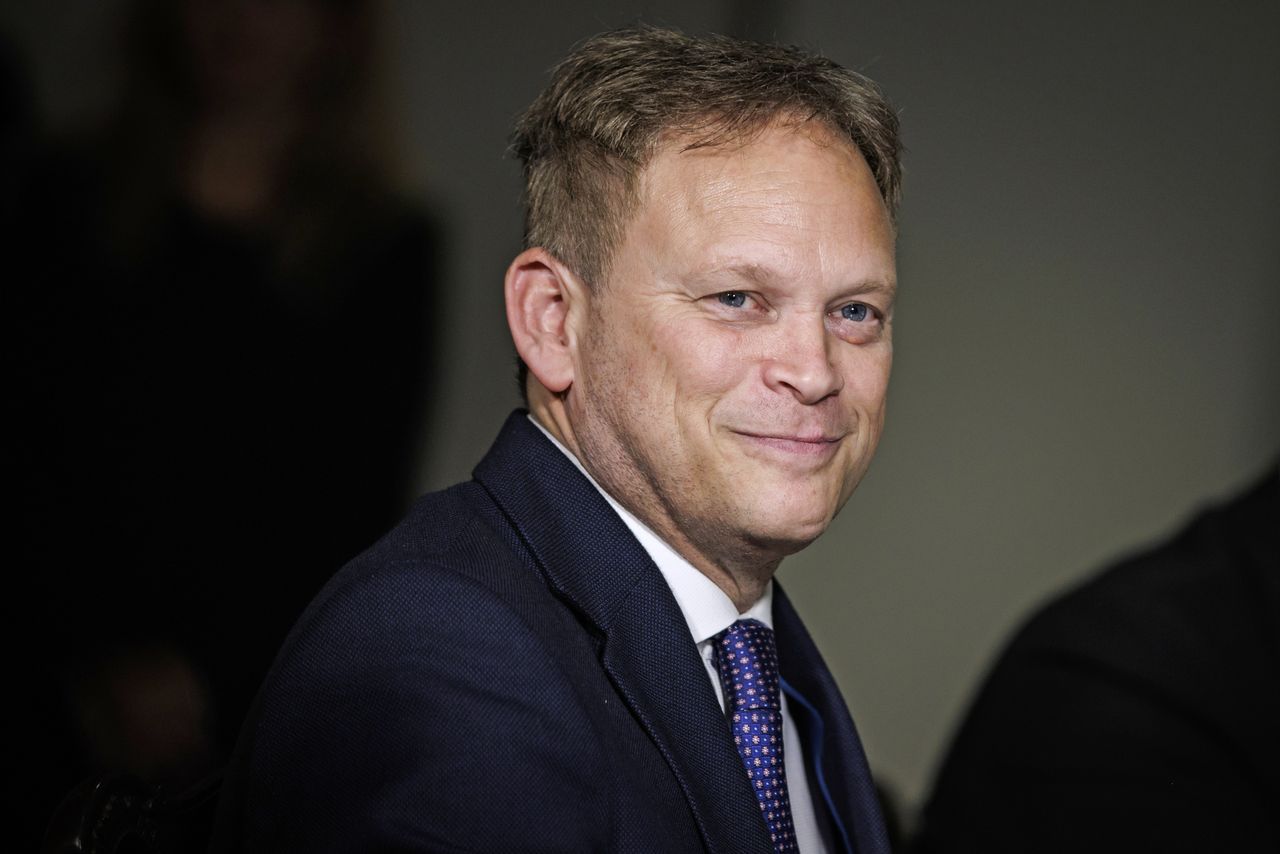 British Defense Minister Grant Shapps