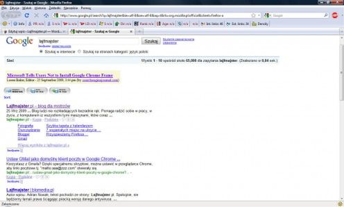Odpicuj wyszukiwarkę w Firefoxie za pomocą SearchLoad Options 2