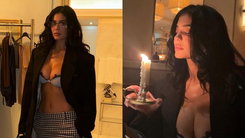 Kylie Jenner śmiga bez bluzki po Paryżu