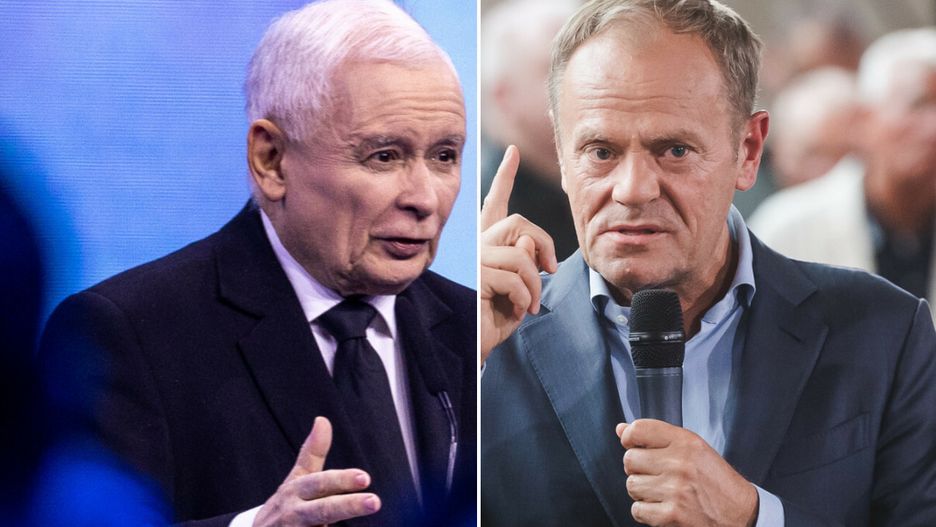 Jarosław Kaczyński, Donald Tusk