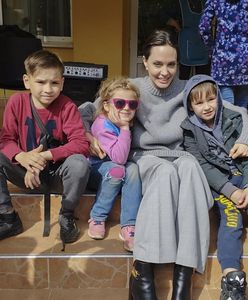 Angelina Jolie w Ukrainie. Jeden szczegół zwrócił uwagę świata