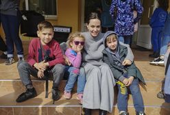 Angelina Jolie w Ukrainie. Jeden szczegół zwrócił uwagę świata