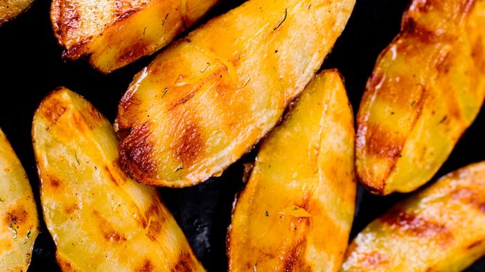 Ziemniaki z grilla i papryka z sosem barbecue