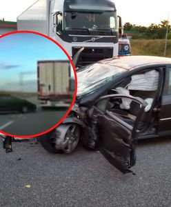 Tragedia na A1. Jest nagranie ze śmiertelnego wypadku