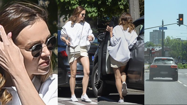 Anna Wendzikowska na mieście 