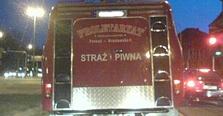 Straż piwna spieszy na ratunek