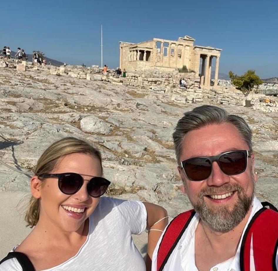 Aleksandra Kwaśniewska i Kuba Badach