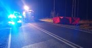 Tragiczny wypadek młodej motocyklistki. Rozpędzona Honda wbiła się w drzewo, 25-latka zginęła