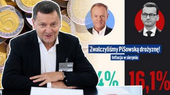 "Najprymitywniejsza propaganda". Ekonomista ostro o wpisie partii Tuska