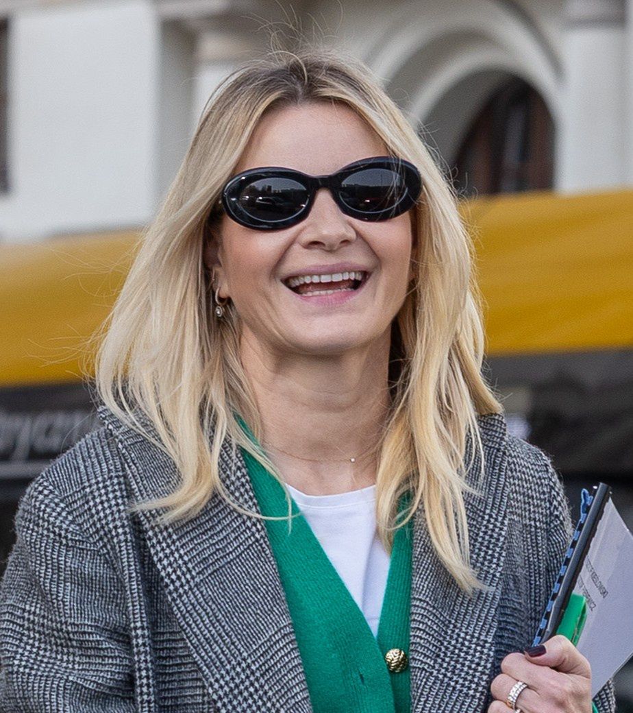 Małgorzata Kożuchowska na mieście