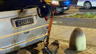 BMW zajechało drogę 14-latkowi na hulajnodze. Nastolatek ze złamaną ręką