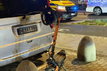 BMW zajechało drogę 14-latkowi na hulajnodze. Nastolatek ze złamaną ręką