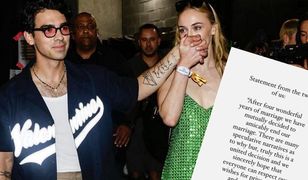 Sophie Turner i Joe Jonas przerwali ciszę na temat rozwodu. Jest oświadczenie