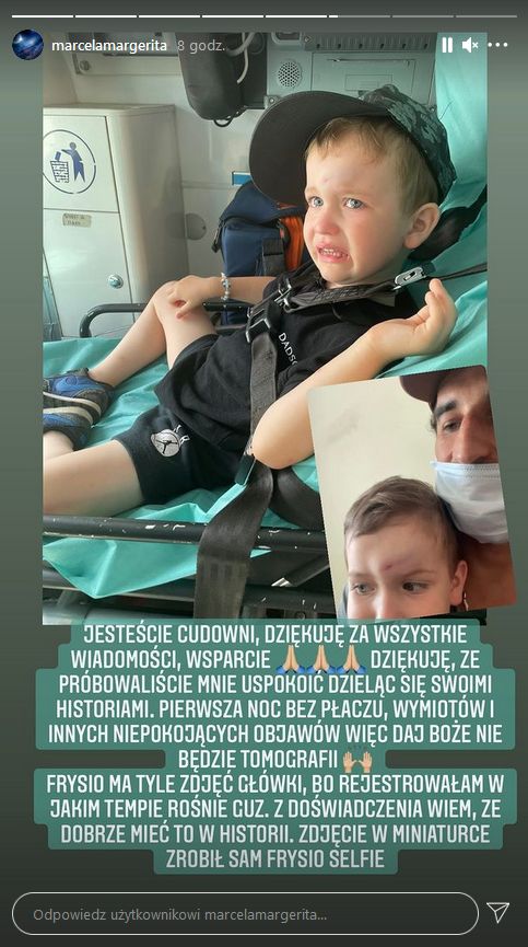 Syn Miśka Koterskiego i Marceli Leszczak miał wypadek