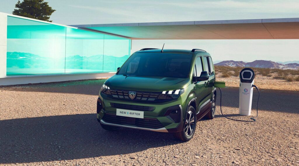 Peugeot E-Rifter po liftingu