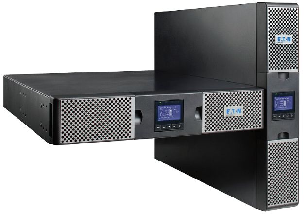 Eaton 9PX 3000 w pozycji pionowej i poziomej