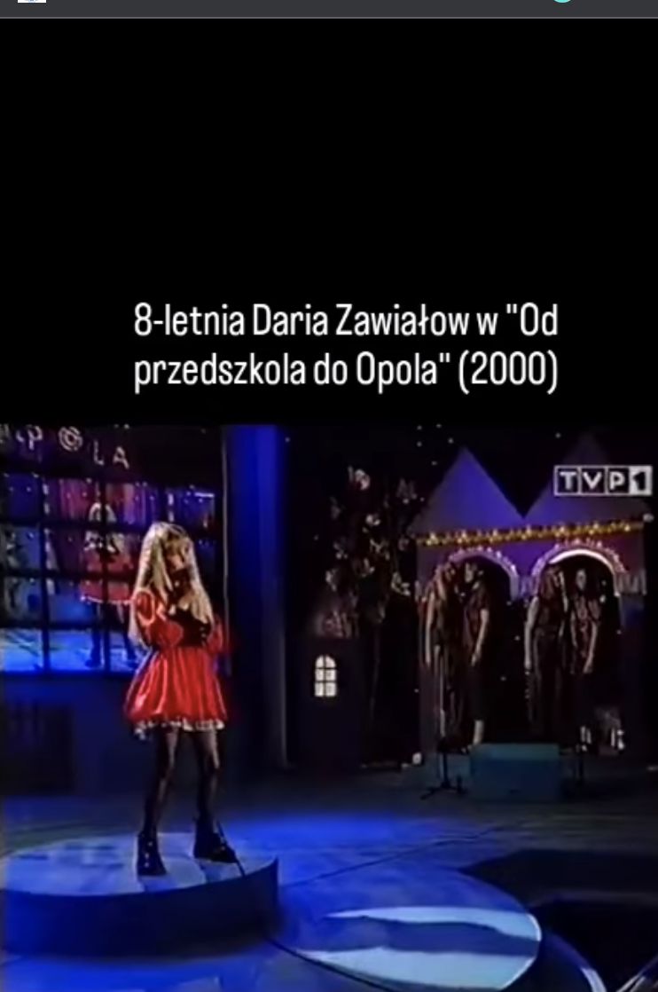 Daria Zawiałow "Od przedszkola do Opola" 2000