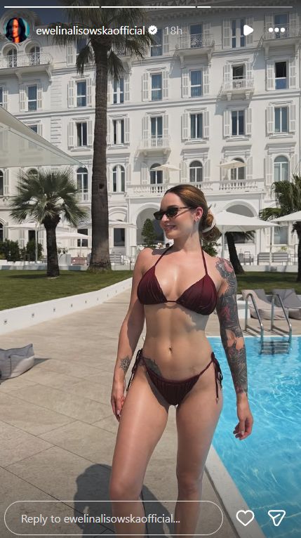 Ewelina Lisowska w bikini