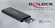 Obudowa Delock. SSD M.2 NVMe PCIe - szybko i bez rozkręcania PC