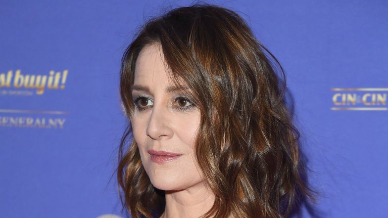 Maja Ostaszewska bez makijażu