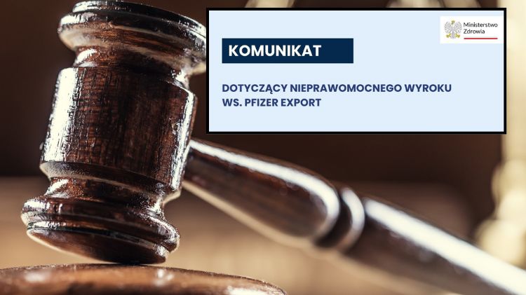 MZ wydał komunikat dotyczący sprawy z Pfizerem