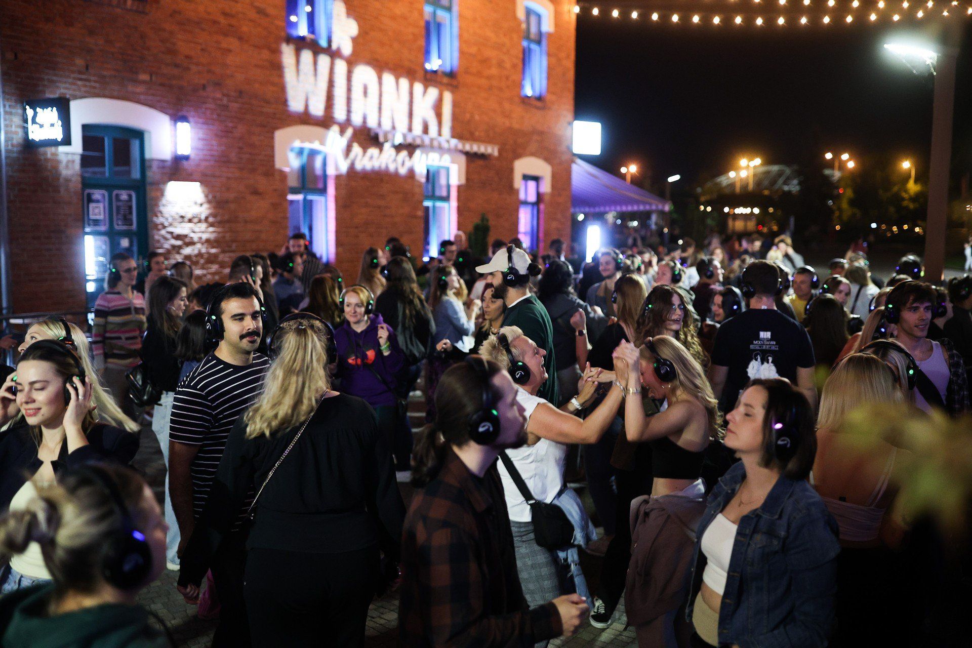 Silent Disco pod Galerią Kazimierz 