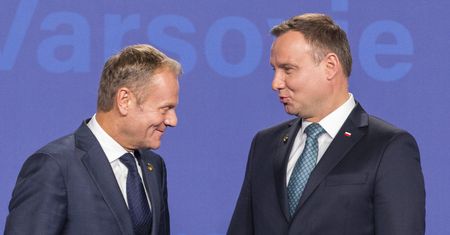 Wybory prezydenckie 2020. Ostra wymiana zdań między Donaldem Tuskiem a Andrzejem Dudą
