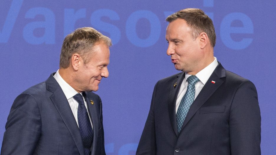 Donald Tusk i Andrzej Duda nie szczędzą sobie gorzkich słów