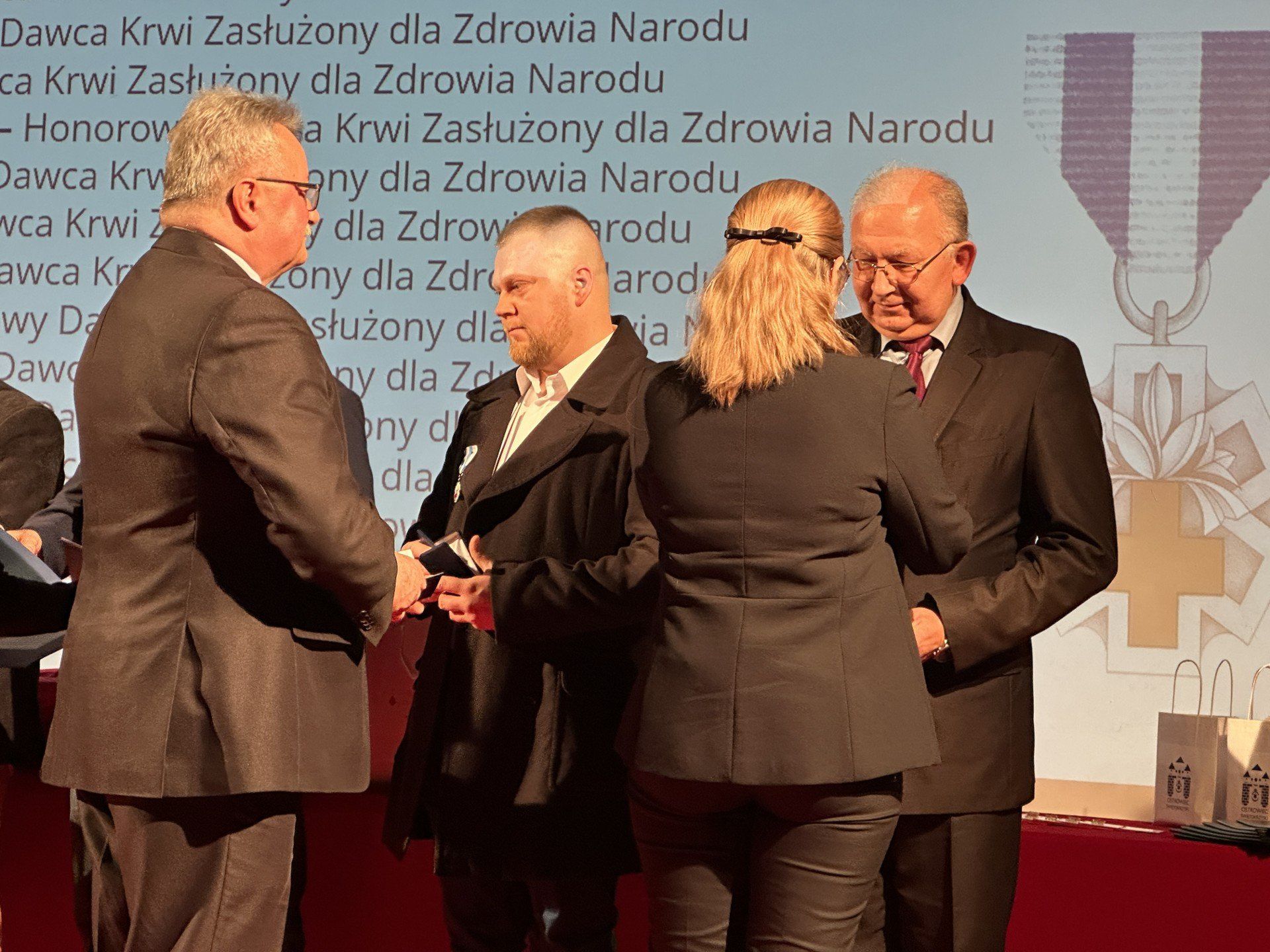 Wręczenia odznaczeń. Więcej na kolejnych zdjęciach 