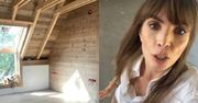 Agnieszka Dygant relacjonuje budowę wymarzonego domu. Pokazała postęp prac remontowych: "Są tutaj wiekopomne chwile, momenty" (ZDJĘCIA)
