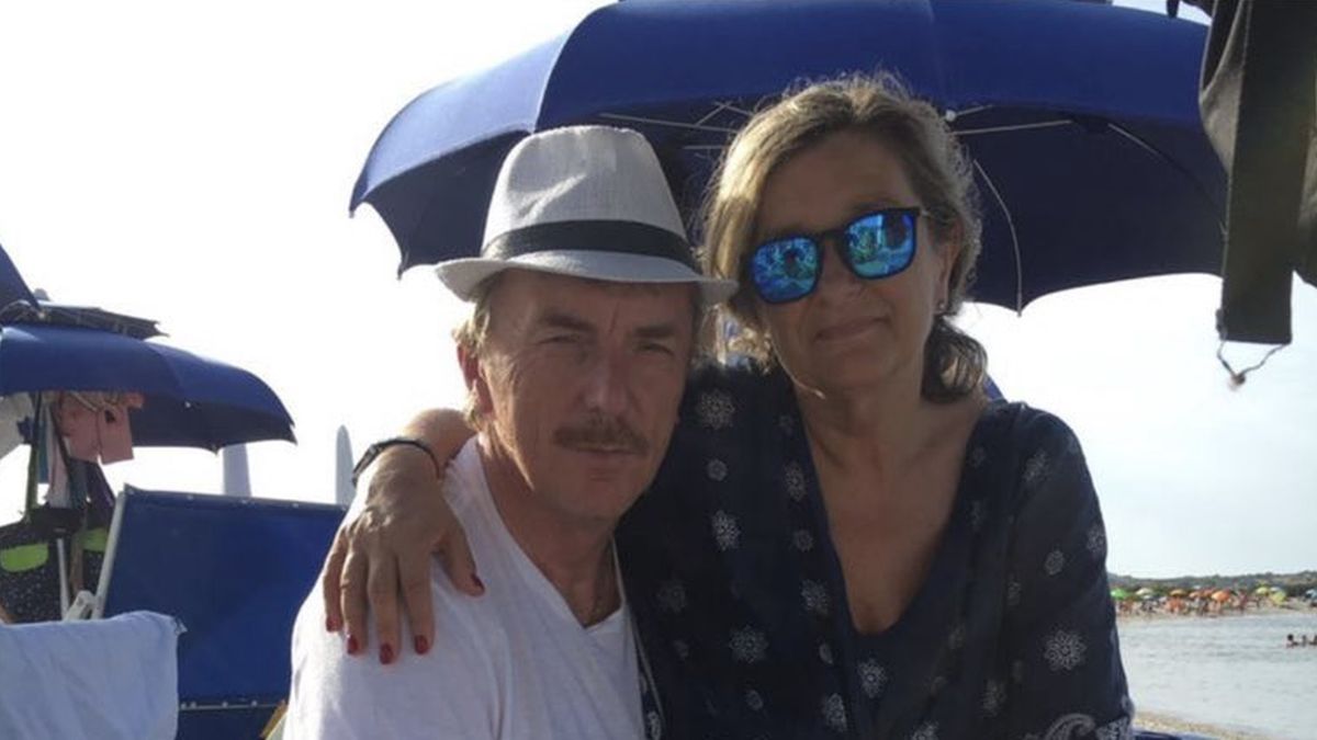 Zbigniew Boniek wraz z żoną Wiesławą