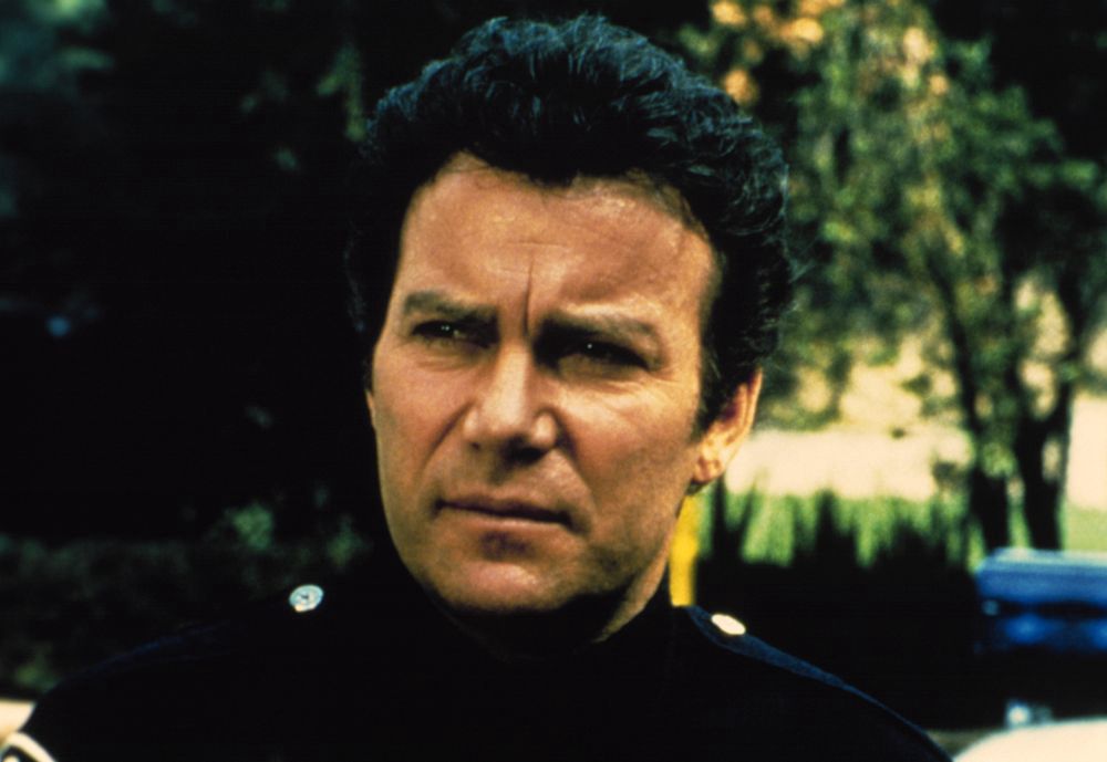 William Shatner w serialu kryminalnym "T. J. Hooker" 1982 roku 