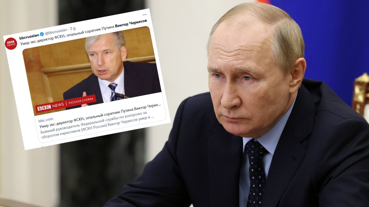 Przyjaciel i wspólnik Putina nie żyje. Zmarł Wiktor Czerkiesow