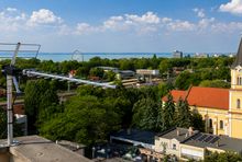 Antena naziemna nad Balatonem